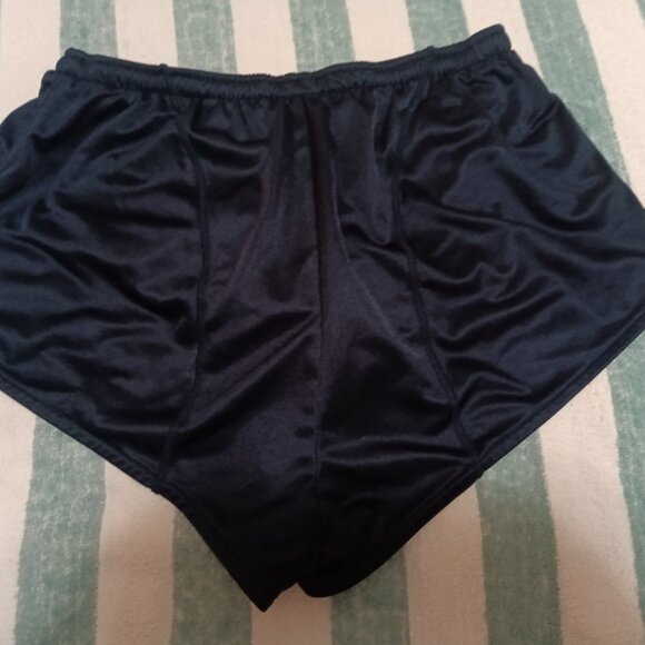 (*) VINTAGE MIZUNO RUNNING SHORT, NAVY, ASIAN SIZE "L" (32"-33") - (Pre-Owned) - Picture 2 of 6